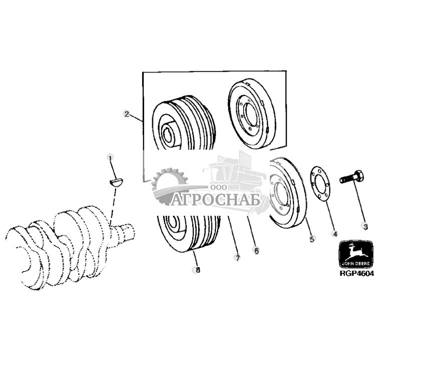 Crankshaft Pulley and Damper 